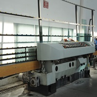 TEMPERLI CAM ÜRETIM HATTIMIZ-RODAJ MAKINESI